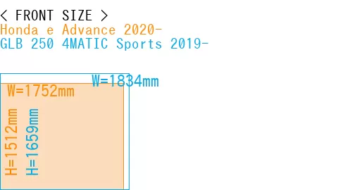 #Honda e Advance 2020- + GLB 250 4MATIC Sports 2019-